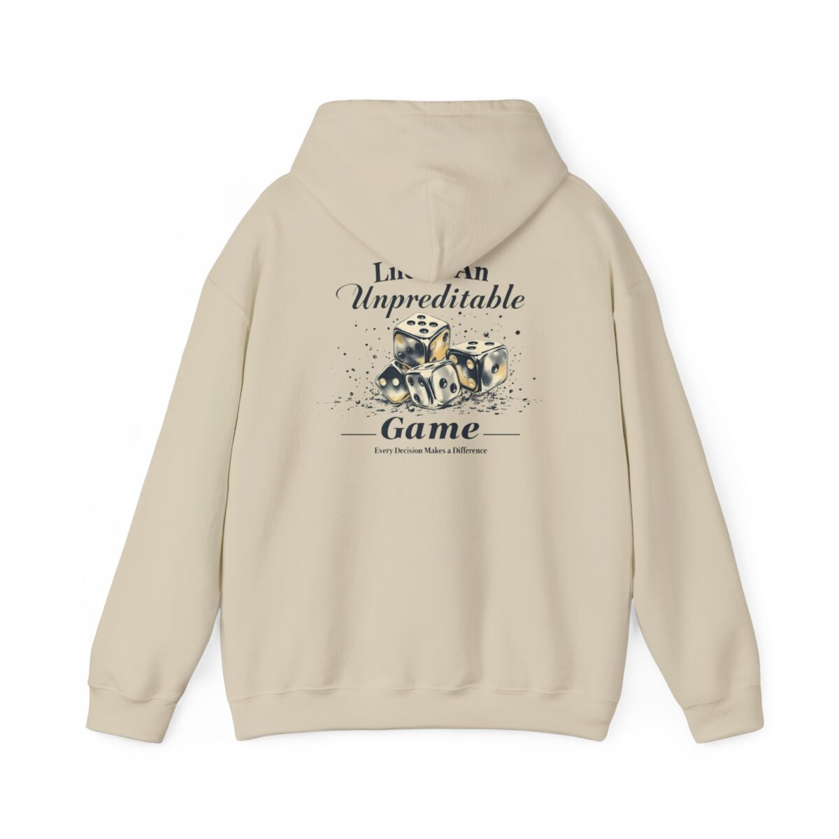 Life Is An Unpredictable Game Unisex Heavy Blend™ Hooded Sweatshirt - Image 6