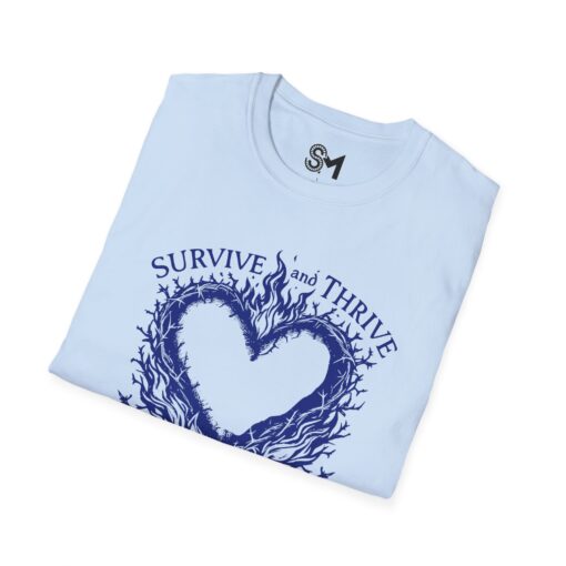 Strength in Scars Unisex Softstyle T-Shirt - Image 24