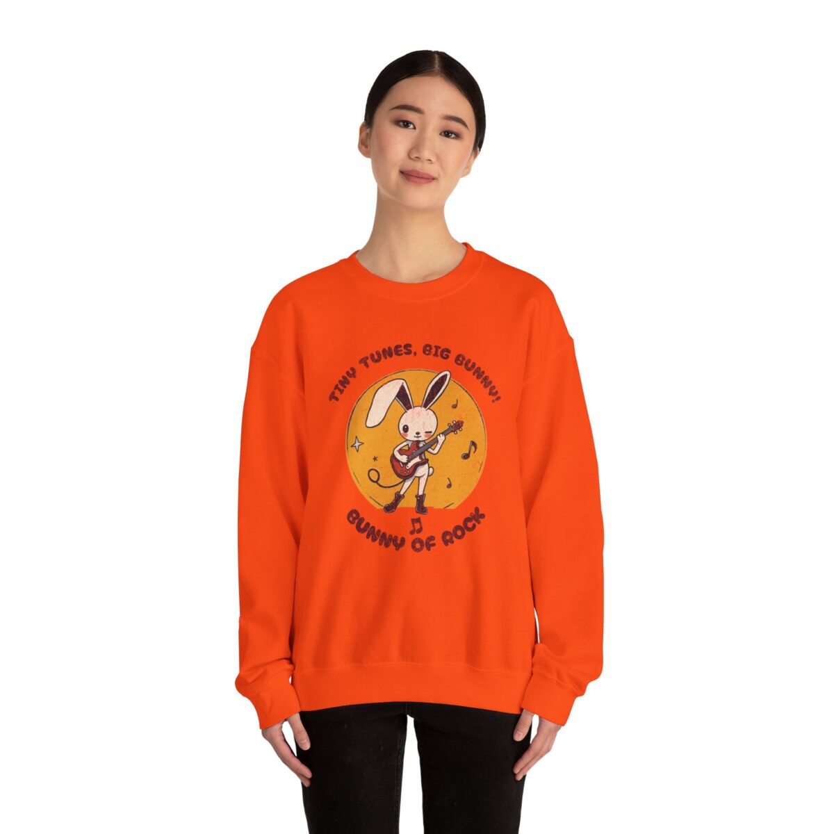 Tiny tunes big bunny! Unisex Heavy Blend™ Crewneck Sweatshirt - Image 20