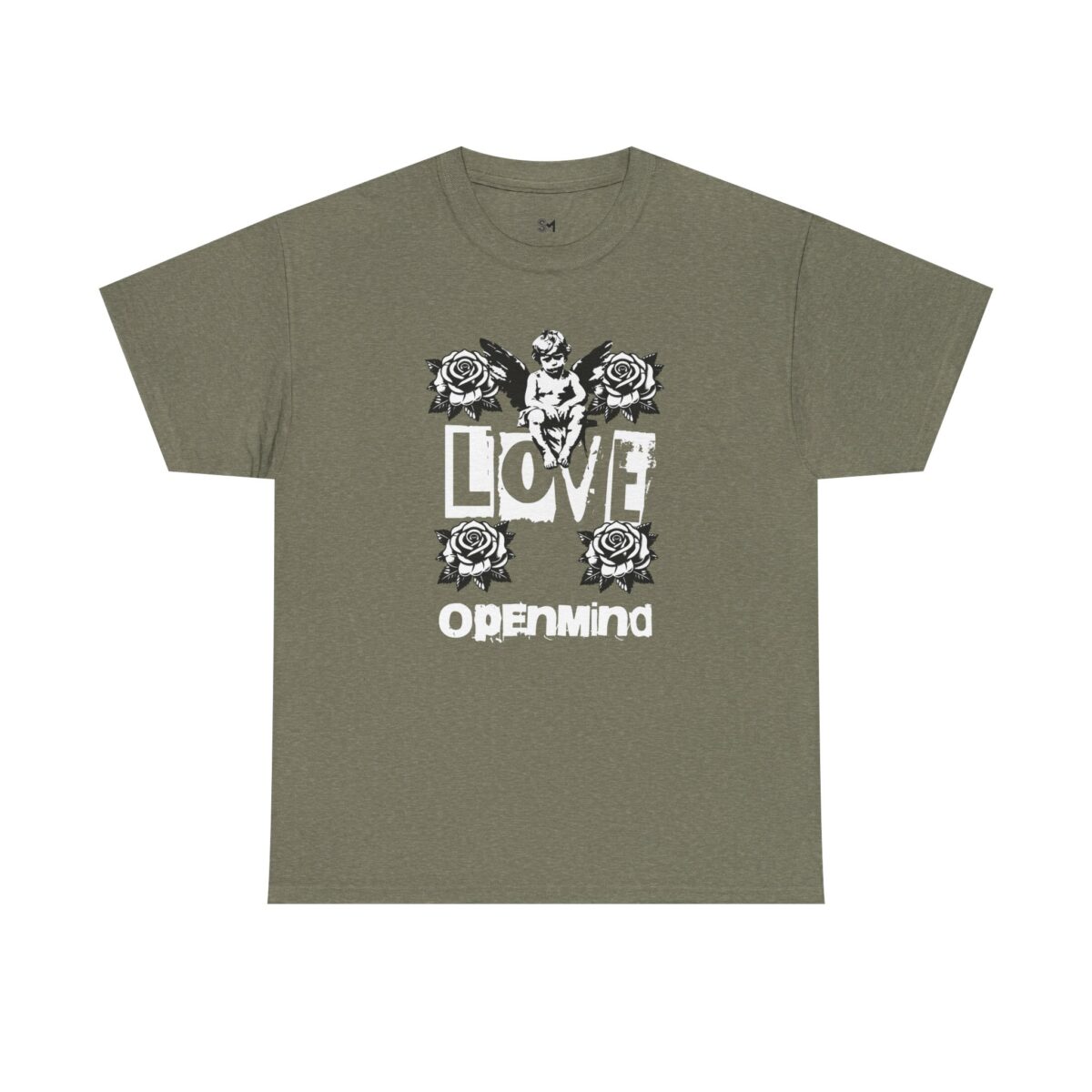 Love open mind Unisex Heavy Cotton Tee - Image 13