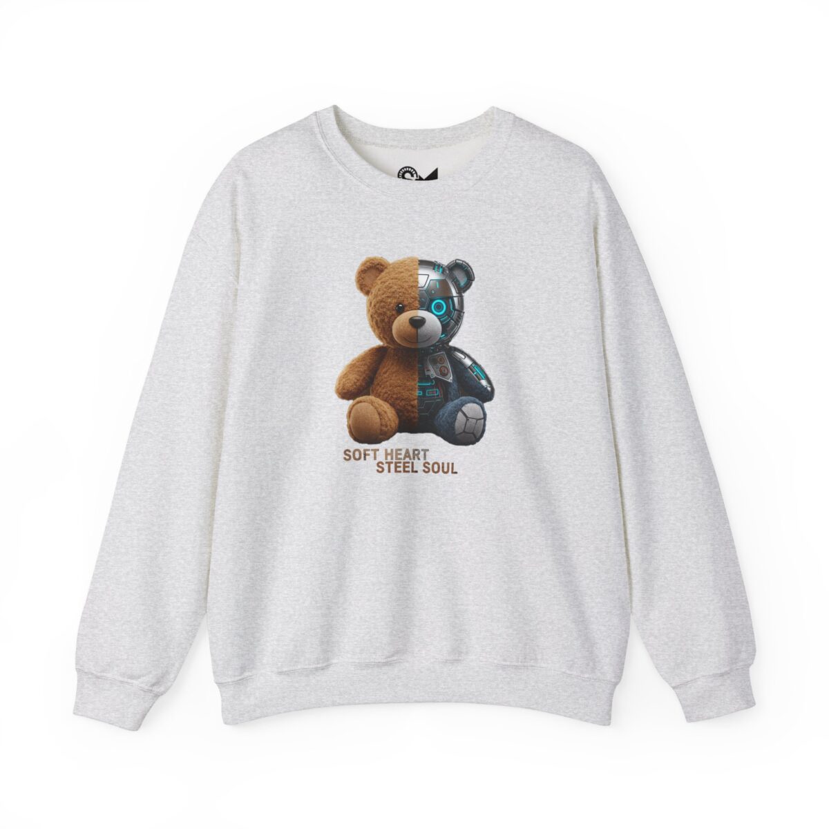 SOFT HEART, STEEL SOUL Unisex Heavy Blend™ Crewneck Sweatshirt - Image 5