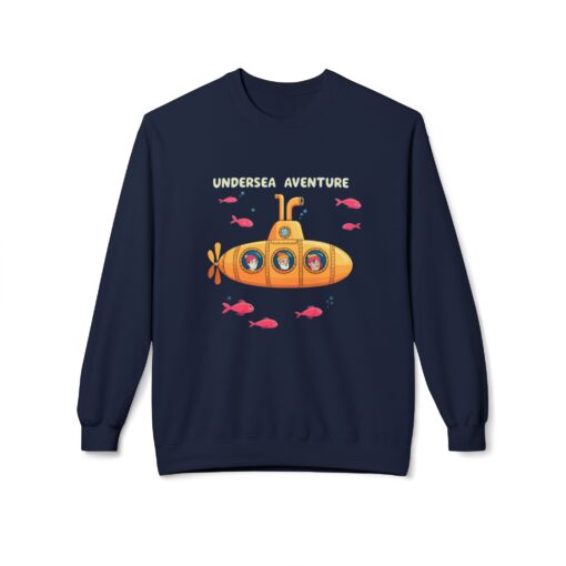 Undersea Adventure Unisex Midweight Softstyle Fleece Crewneck Sweatshirt - Image 13