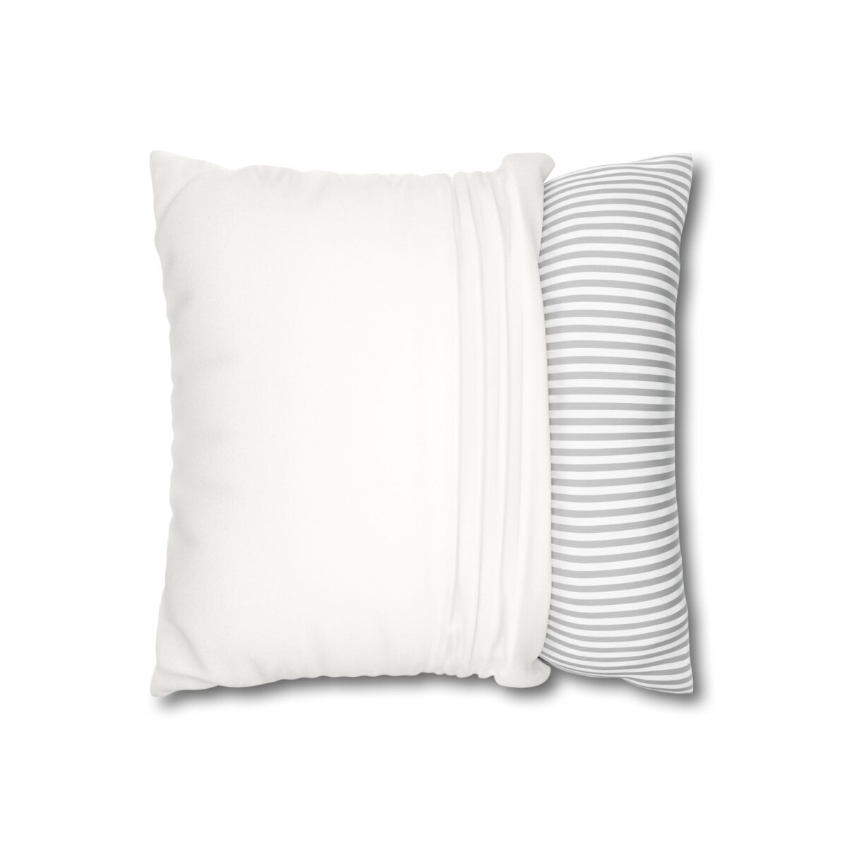 Silent night Faux Suede Square Pillowcase - Image 4