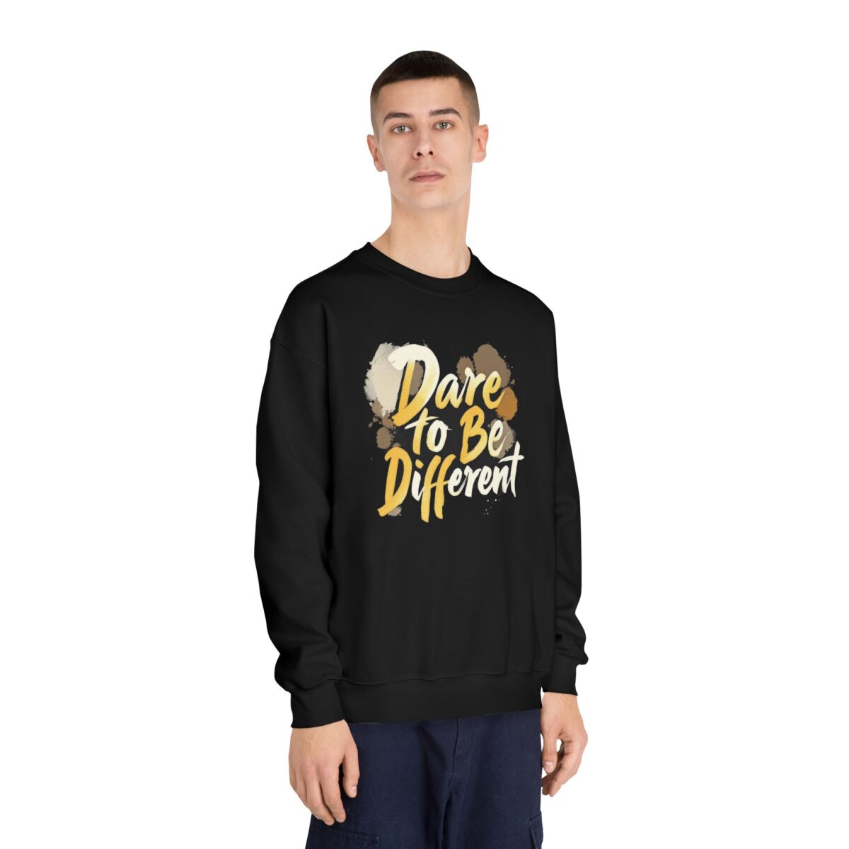 Dare to Be Different Unisex DryBlend® Crewneck Sweatshirt - Image 4