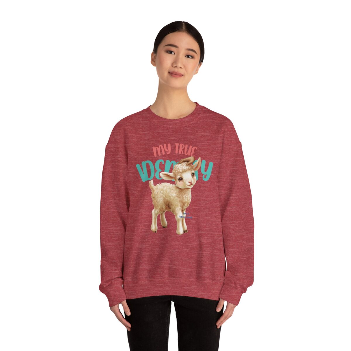 I'm a baby lamb Unisex Heavy Blend™ Crewneck Sweatshirt - Image 36