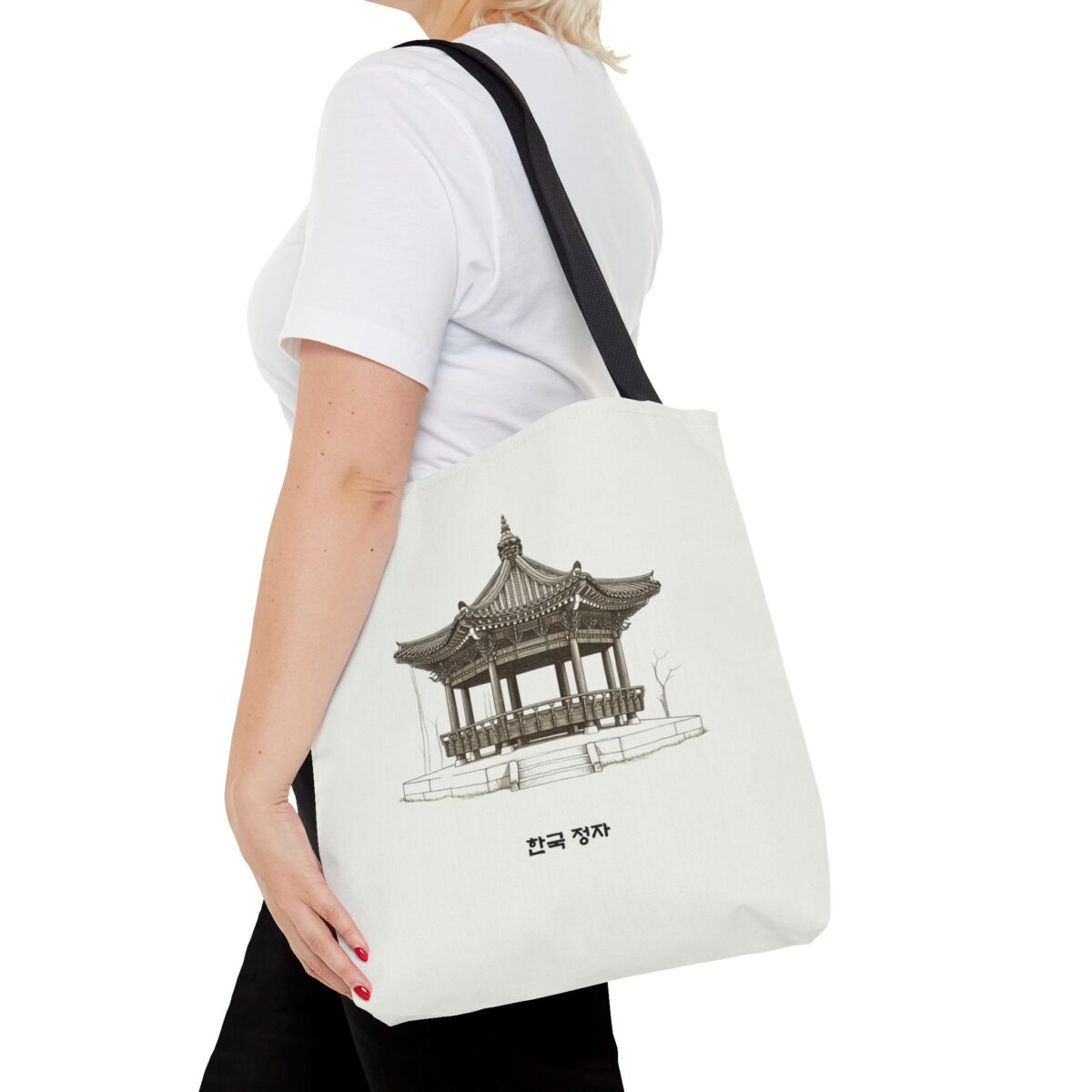 Traditional Korean pavilion Tote Bag (AOP) - Image 8