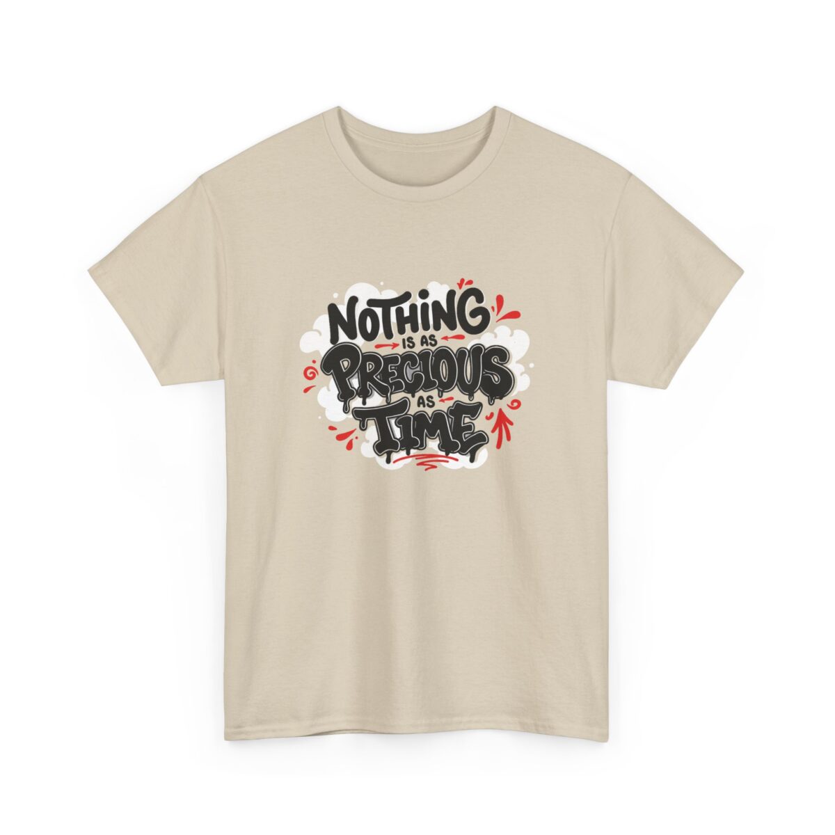Nothing is as Precious as Time Unisex Heavy Cotton Tee - Image 11