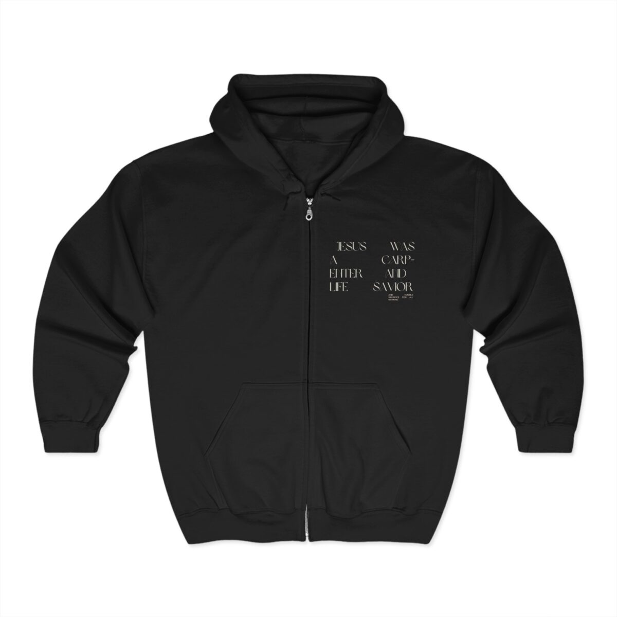 Jesus was a carpenter Unisex Heavy Blend™ Full Zip Hooded Sweatshirt