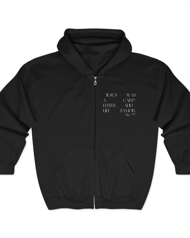 Jesus was a carpenter Unisex Heavy Blend™ Full Zip Hooded Sweatshirt