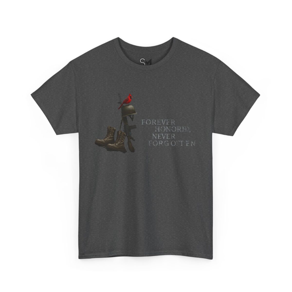 Forever honored, never forgotten Unisex Heavy Cotton Tee - Image 11
