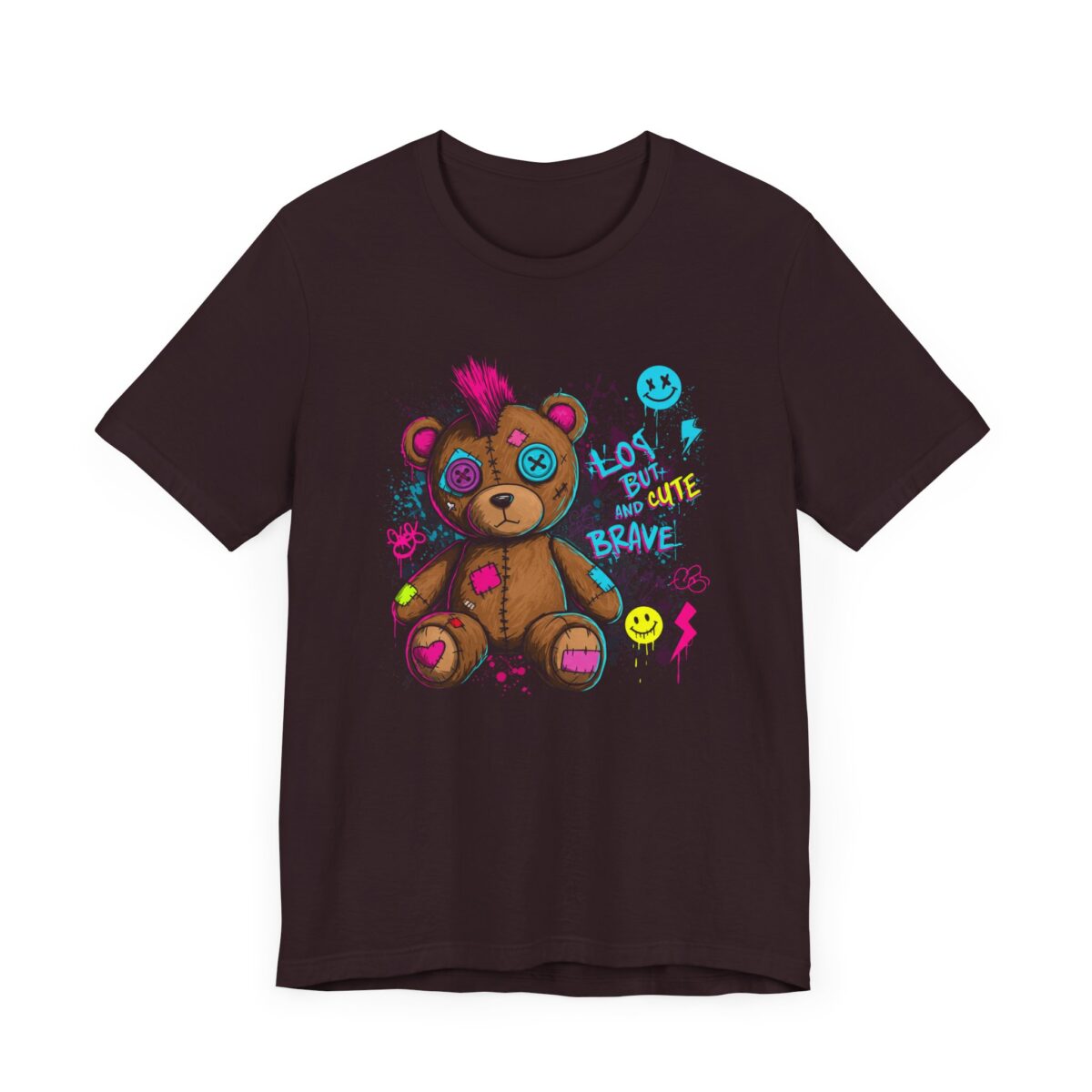 Lost but cute and brave Unisex Jersey Short Sleeve Tee - Image 27