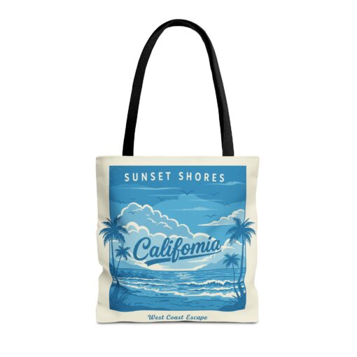 Sunset shores Tote Bag (AOP) - Image 5