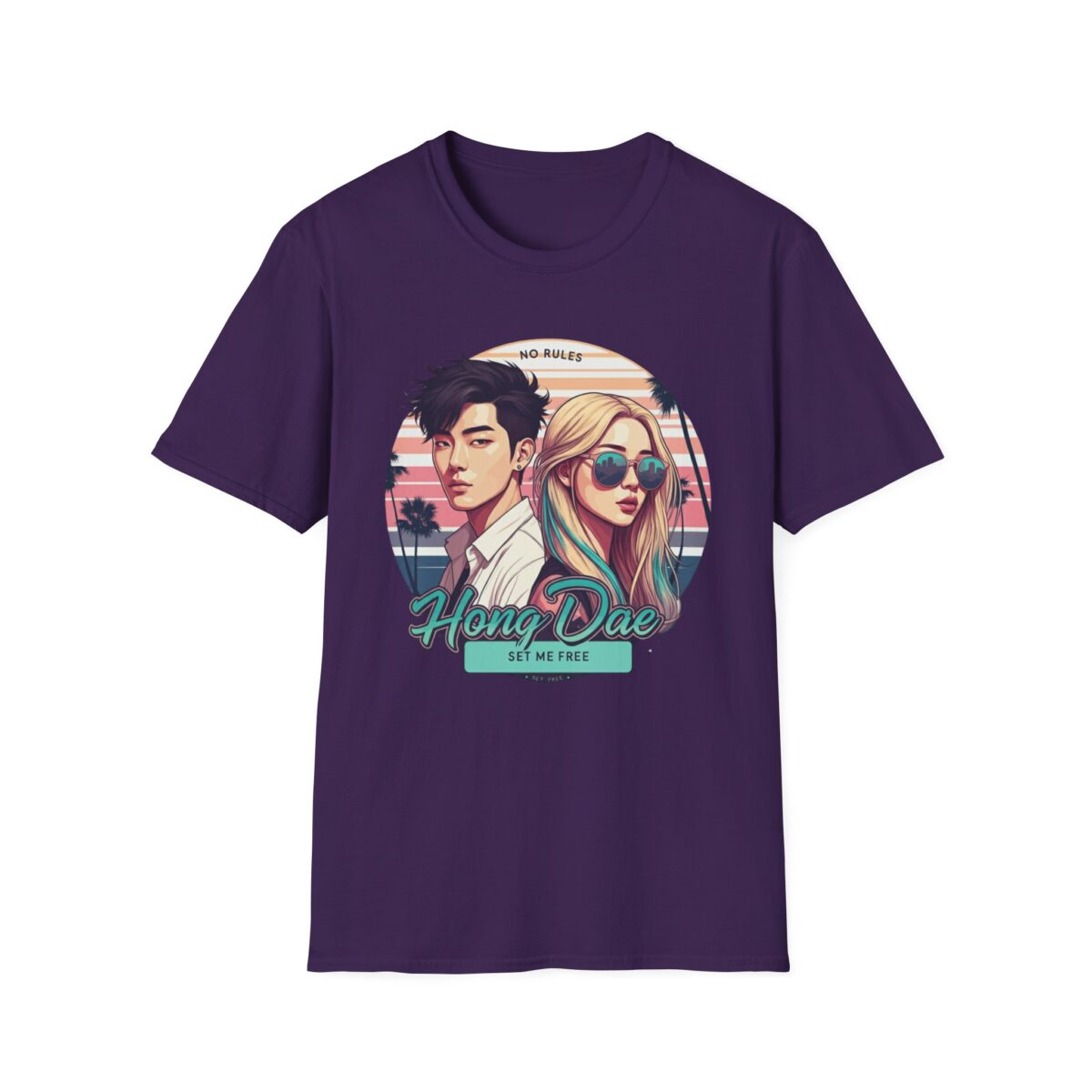 Hongdae Unisex Softstyle T-Shirt - Image 41