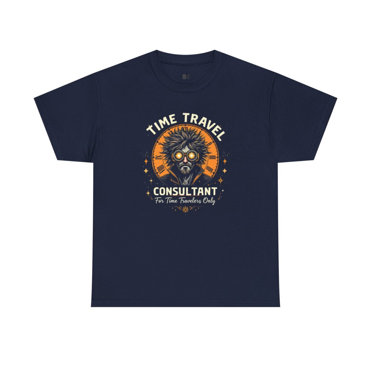 Time travel Unisex Heavy Cotton Tee - Image 5