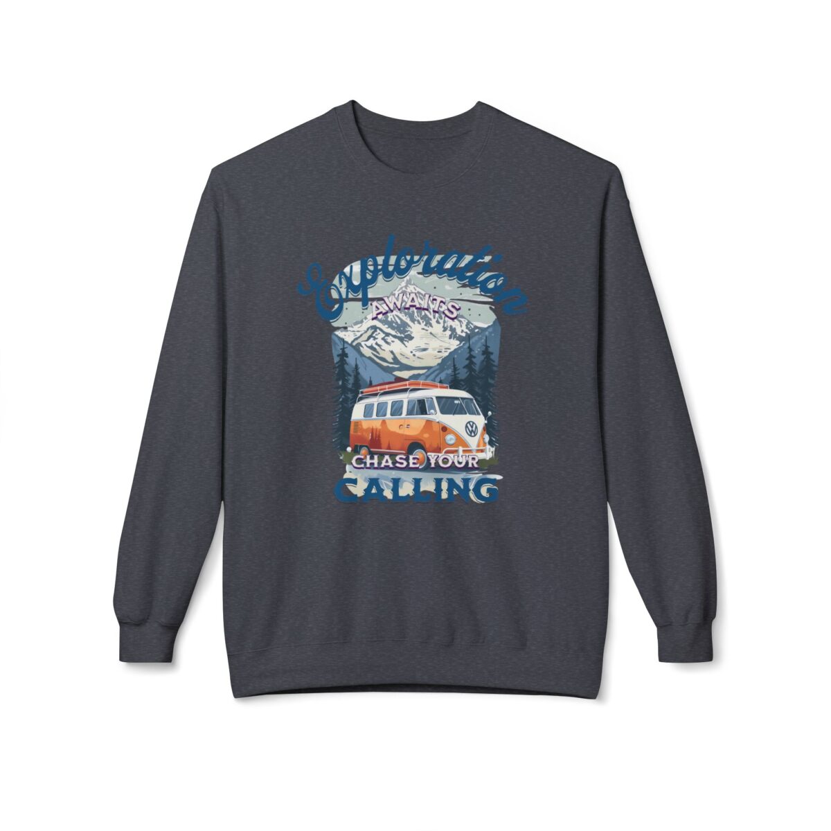 Exploration Unisex Midweight Softstyle Fleece Crewneck Sweatshirt - Image 13