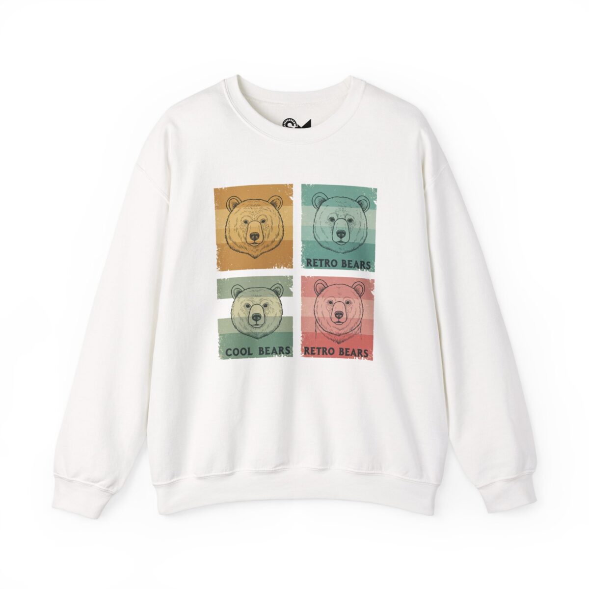 Crewneck Sweatshirt - Retro bears