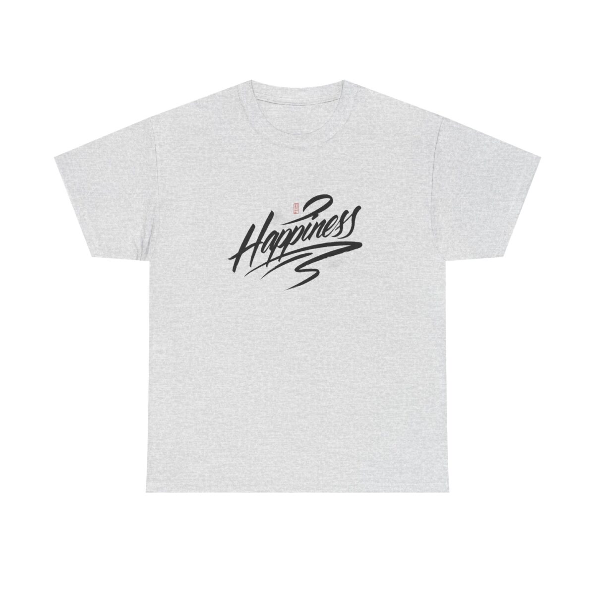 Happiness Unisex Heavy Cotton Tee - Comfortable Daily Wear - Image 5