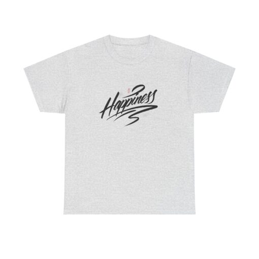 Happiness Unisex Heavy Cotton Tee - Comfortable Daily Wear - Image 5