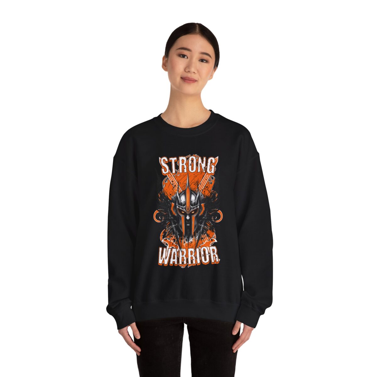 Strong Worrier Unisex Heavy Blend™ Crewneck Sweatshirt - Image 8