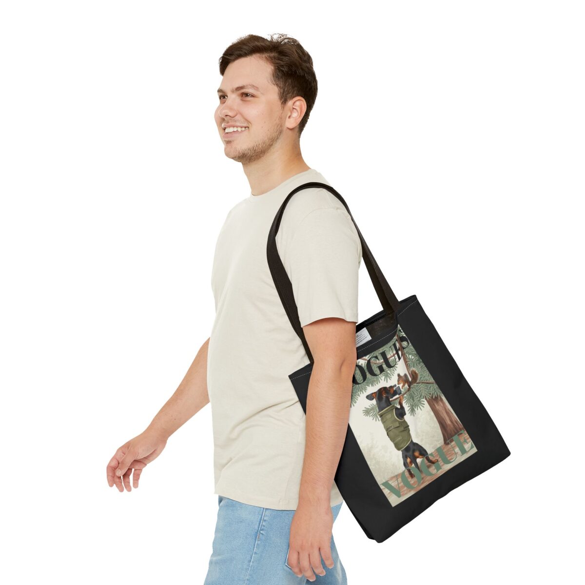 Dogue's Vogue Tote Bag (AOP) - Image 7