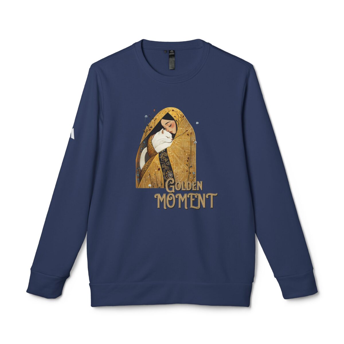 adidas Golden Moment Unisex Fleece Crewneck Sweatshirt - Image 9