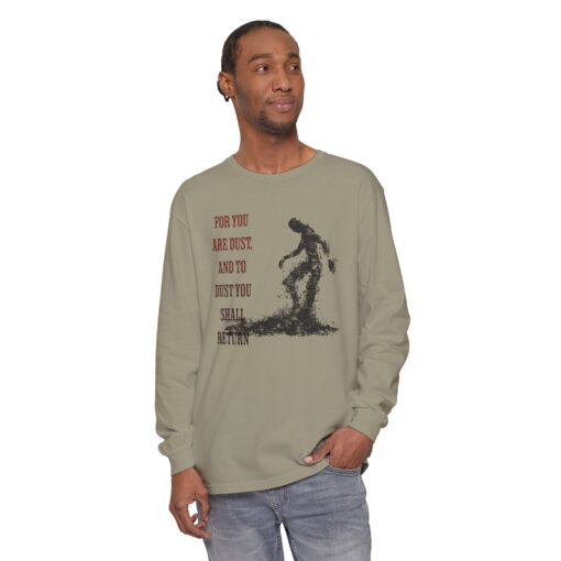 Return to soil Unisex Garment-dyed Long Sleeve T-Shirt - Image 15