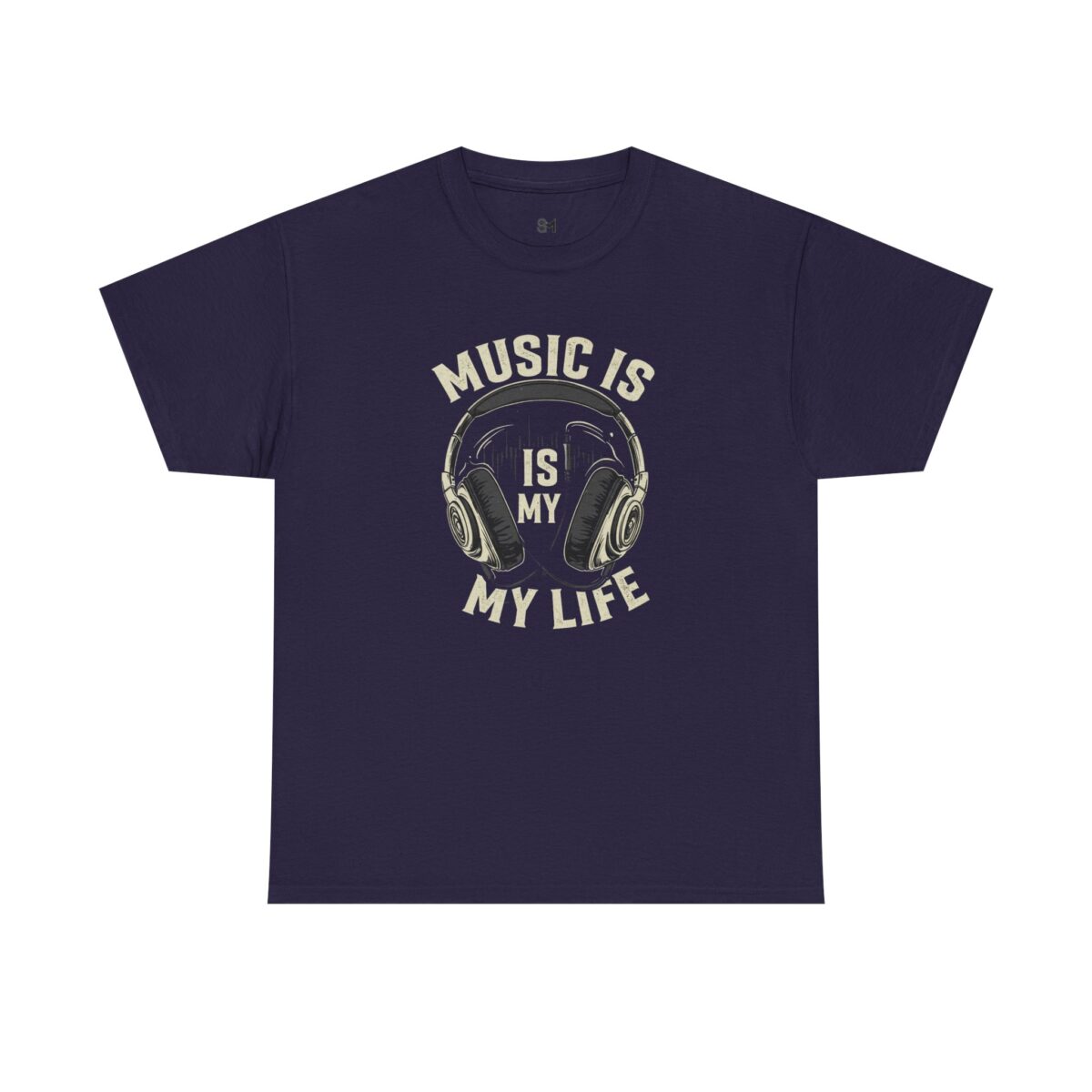 Music is my life Unisex Heavy Cotton Tee - Image 17