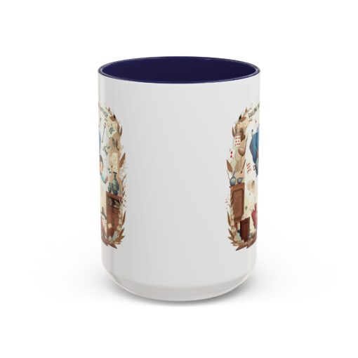 Falling into fantasy Accent Coffee Mug (11, 15oz) - Image 21