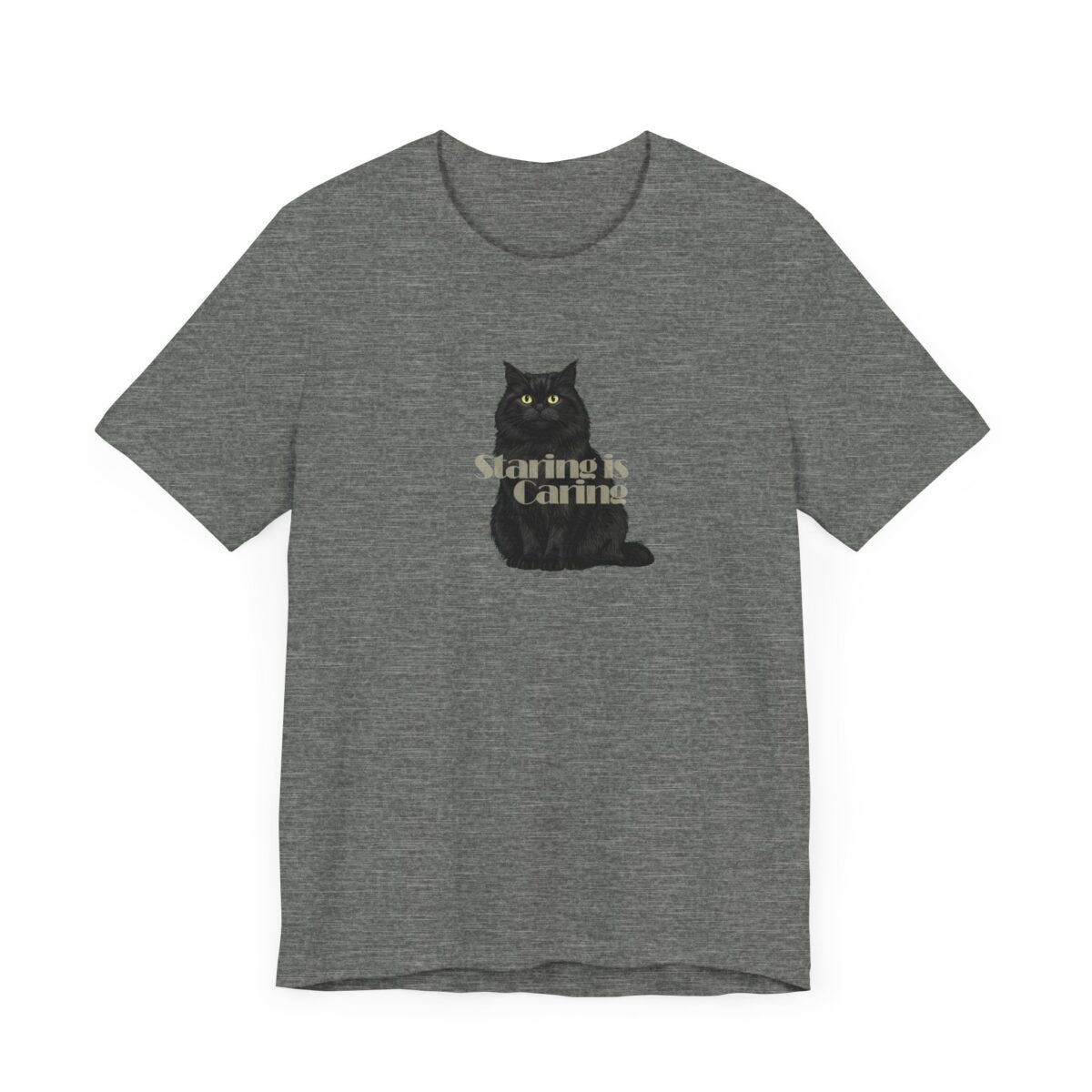 Stairing is caring Unisex Jersey Short Sleeve Tee - Image 3
