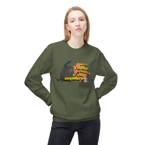 I'm not scared of you anymore Unisex Midweight Softstyle Fleece Crewneck Sweatshirt - Image 11