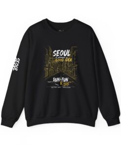 Seoul Good Idea Unisex Crewneck Sweatshirt - Perfect for Travel Enthusiasts