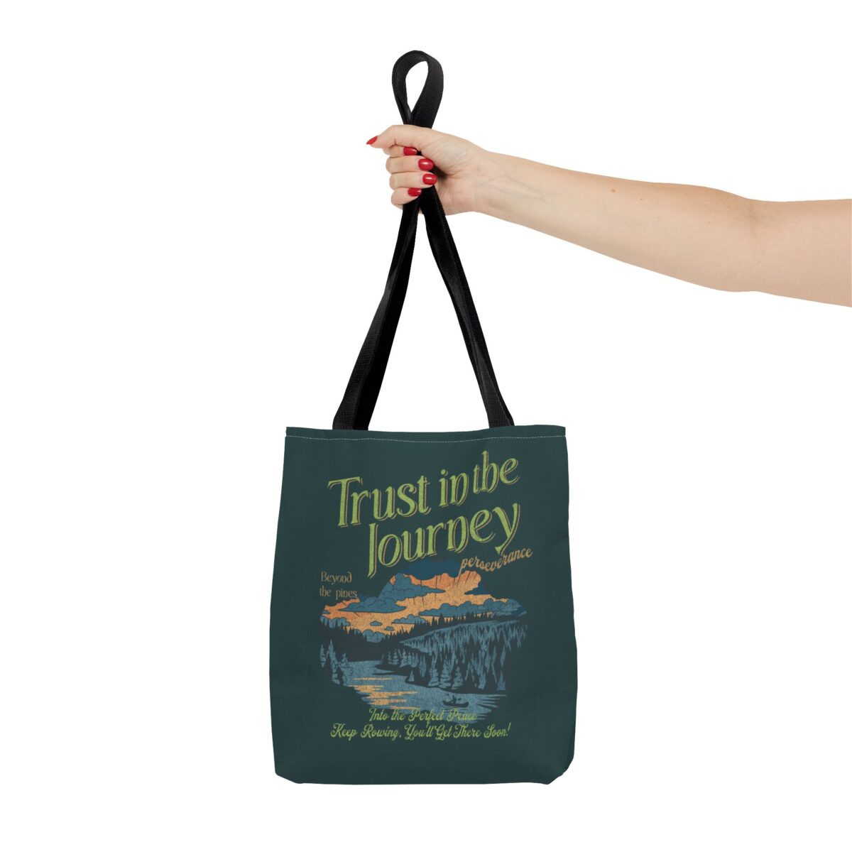 Trust in the journey Tote Bag (AOP) - Image 4