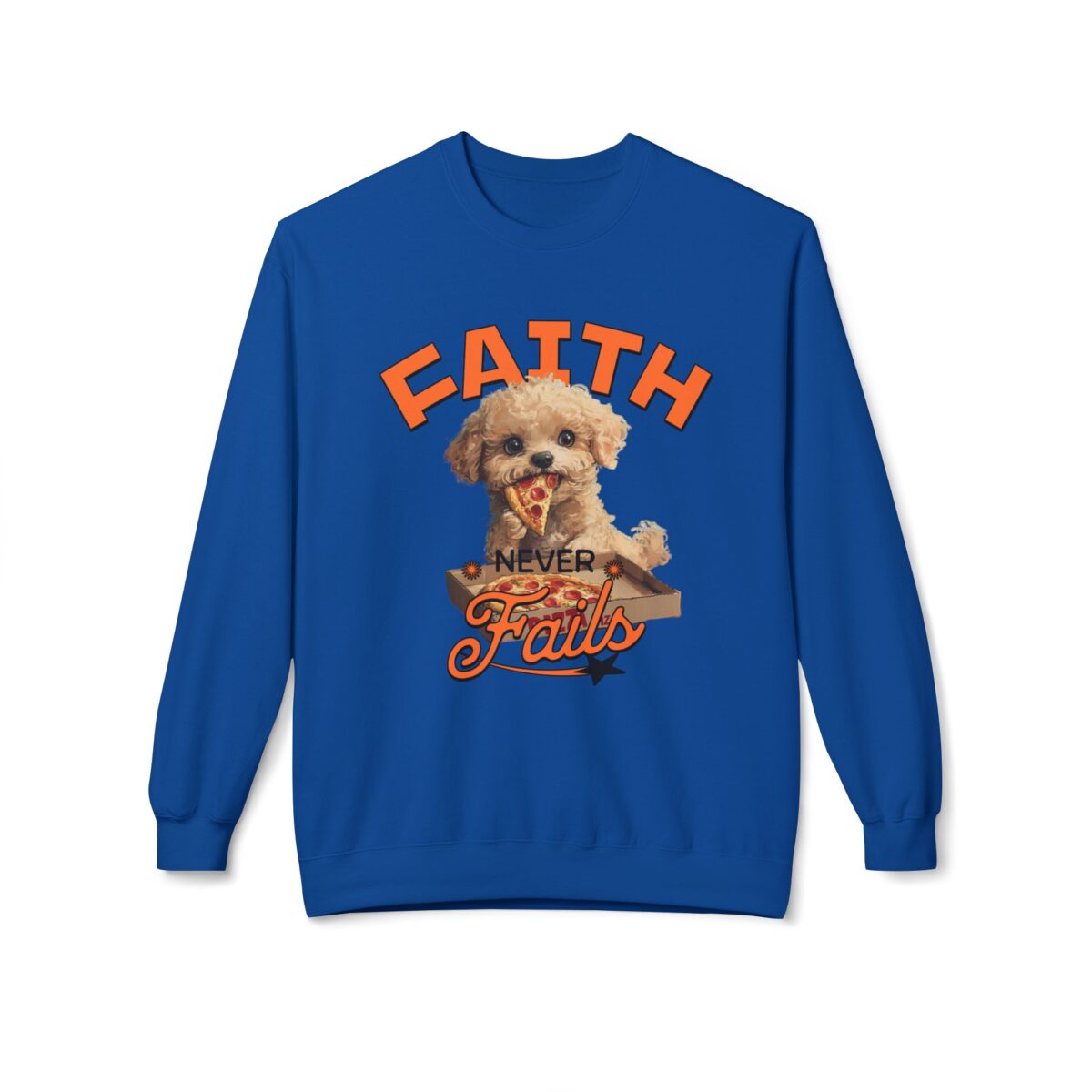 Faith never fails Unisex Midweight Softstyle Fleece Crewneck Sweatshirt - Image 41