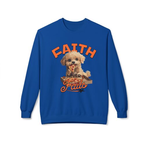Faith never fails Unisex Midweight Softstyle Fleece Crewneck Sweatshirt - Image 41