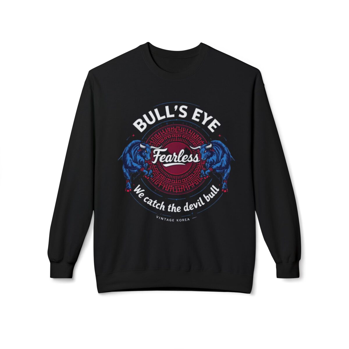 Bull's Eye Unisex Midweight Softstyle Fleece Crewneck Sweatshirt