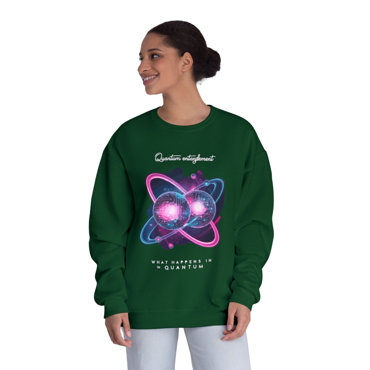 Quantum entanglement Unisex NuBlend® Crewneck Sweatshirt - Image 16