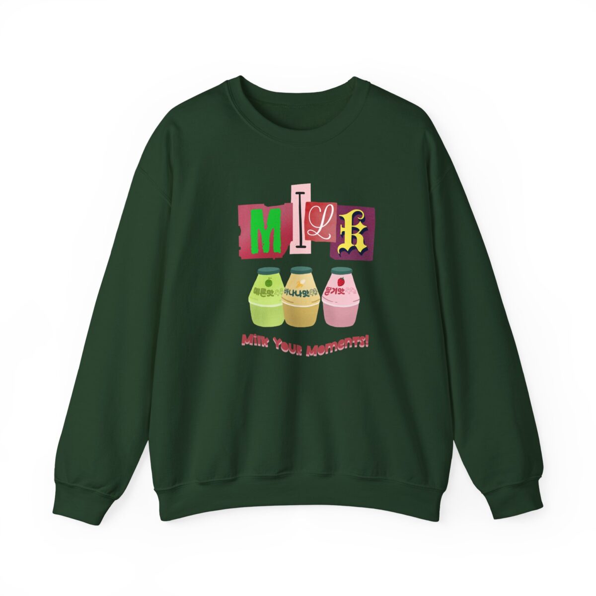 Milk your moment! Unisex Heavy Blend™ Crewneck Sweatshirt - Image 25