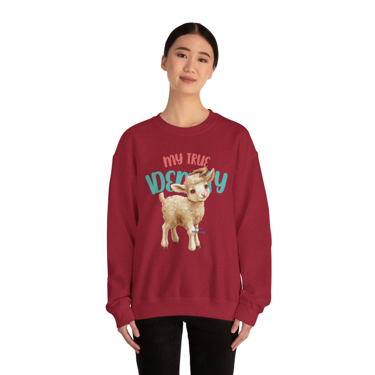 I'm a baby lamb Unisex Heavy Blend™ Crewneck Sweatshirt - Image 40