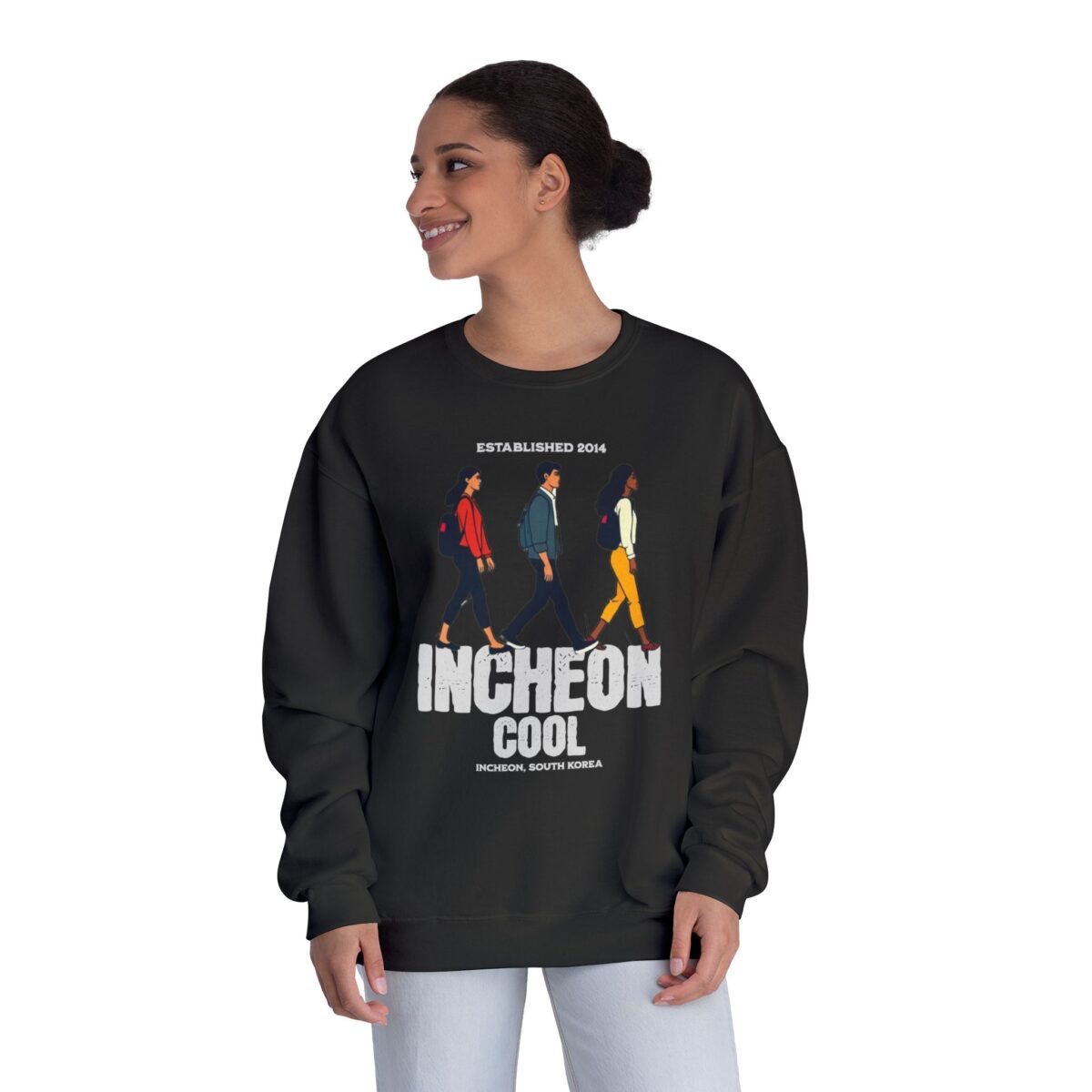 Incheon Cool Unisex NuBlend® Crewneck Sweatshirt - Image 12