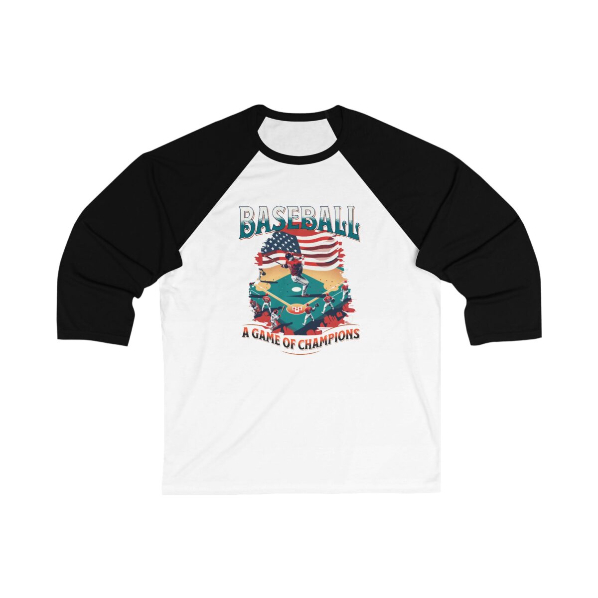 Game of Champion Unisex 34 Sleeve Baseball Tee - Image 13