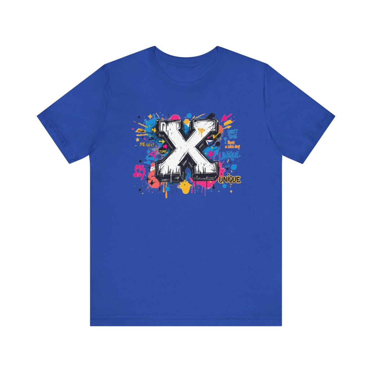 Street Art Inspired Unisex Tee - "Be Unique" Graphic Shirt - Image 13