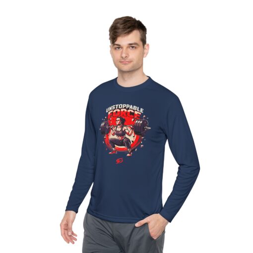 Unstoppable force Unisex Lightweight Long Sleeve Tee - Image 15
