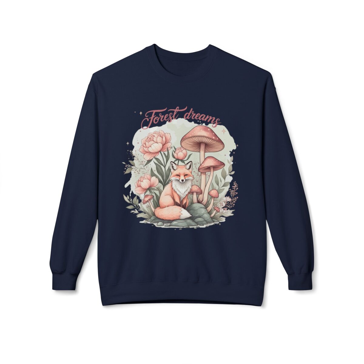 Forest dream Unisex Midweight Softstyle Fleece Crewneck Sweatshirt - Image 29