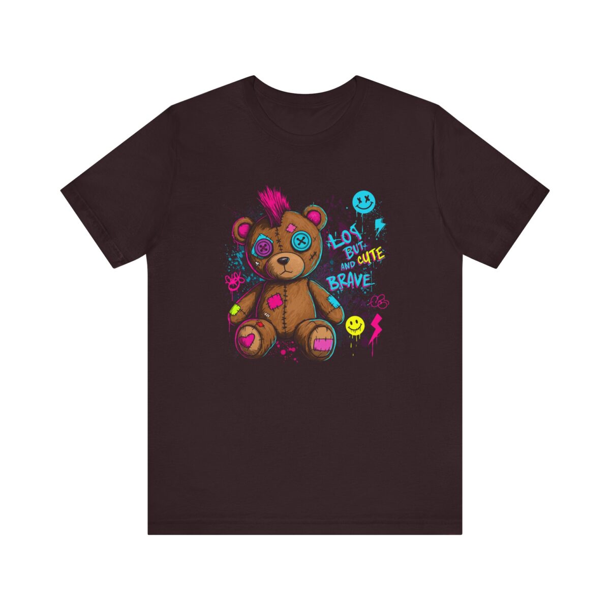 Lost but cute and brave Unisex Jersey Short Sleeve Tee - Image 25