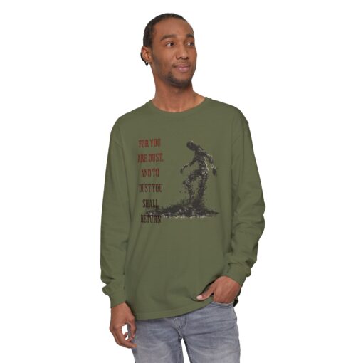 Return to soil Unisex Garment-dyed Long Sleeve T-Shirt - Image 27