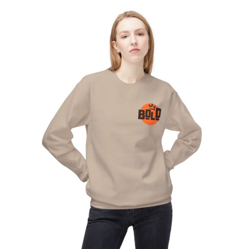 Big Bold Unisex Midweight Softstyle Fleece Crewneck Sweatshirt - Image 11
