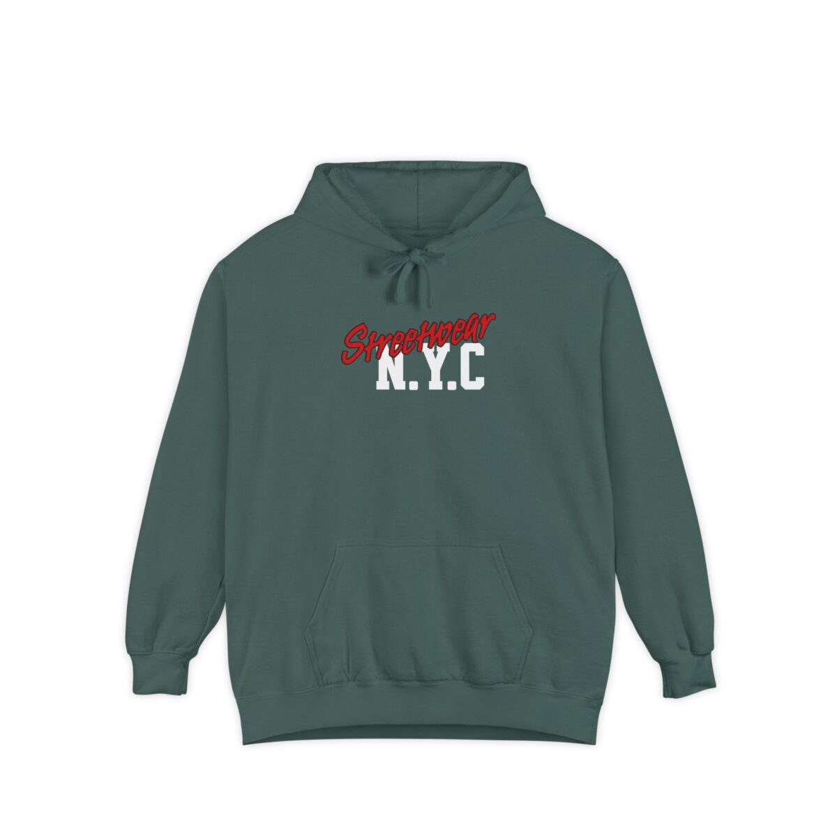 New York Streetwear Unisex Garment-Dyed Hoodie - Image 13