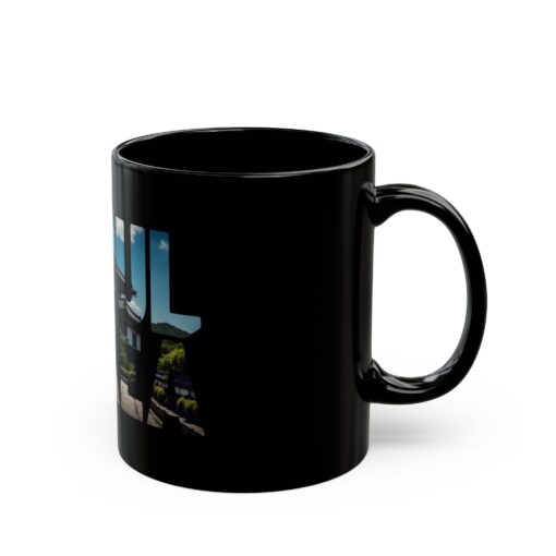 Seoul Korea Black Mug (11oz, 15oz) - Image 2