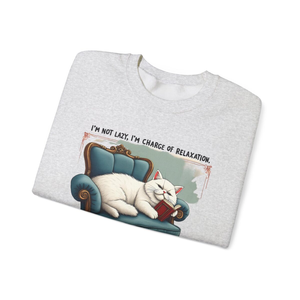 I'm not lazy Unisex Heavy Blend™ Crewneck Sweatshirt - Image 7