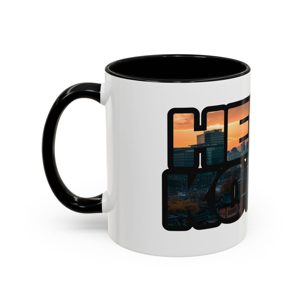 Hello Korea Accent Coffee Mug (11, 15oz) - Image 3